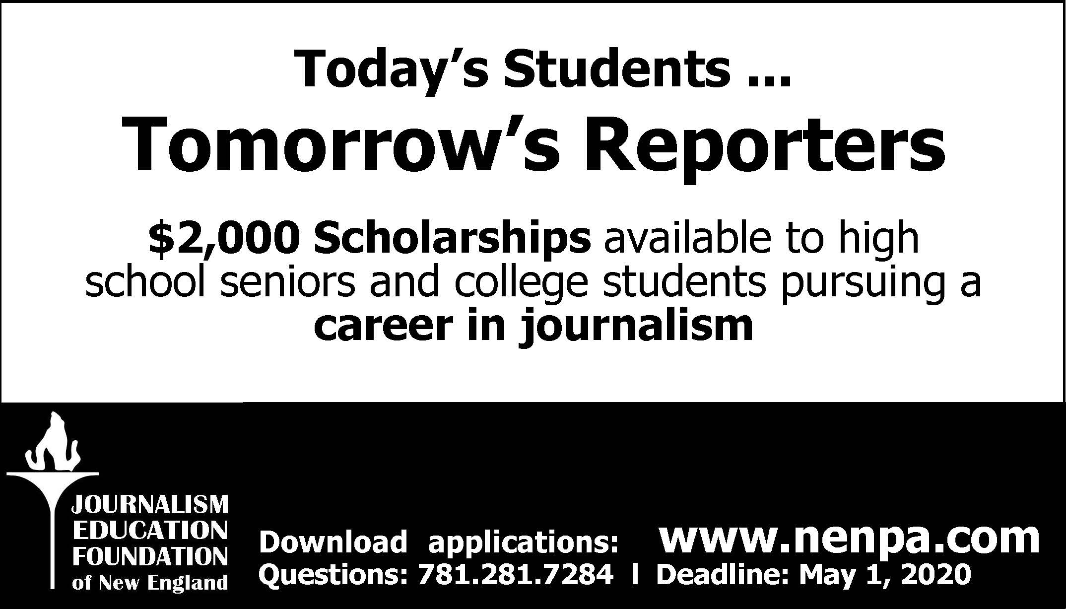 Journalism scholarships for international students image