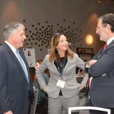 lft to rt: Topher Hamblett, Karen Bordeleau, Stephen Engelberg. Boston Renaissance Waterfront Hotel.