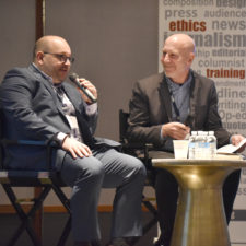 Jason Rezaian of the Washington Post and Bill Kole of Associated Press, discuss Jason’s ordeal as a prisoner in Iran at the New England Newspaper Convention, 2019.