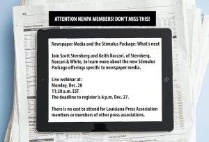 Newspaper Media and the Stimulus Package: What's next