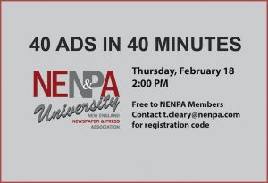 NENPA U - 40 Ads in 40 Minutes