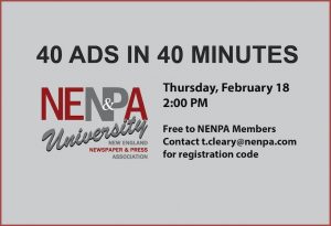 NENPA U - 40 Ads in 40 Minutes