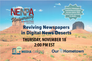 NENPA U: Reviving Newspapers in Digital News Deserts