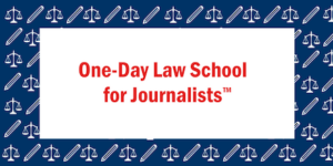 One-Day Law School for Journalists