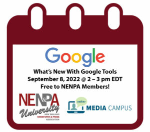 NENPA U: What’s New With Google Tools