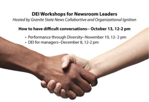 DEI Workshops for Newsroom Leaders - How to have difficult conversations