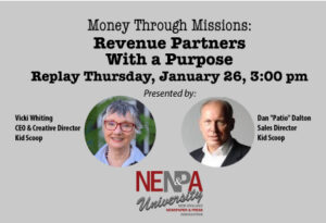 NENPA U: Money Through Missions – Revenue Partners With a Purpose