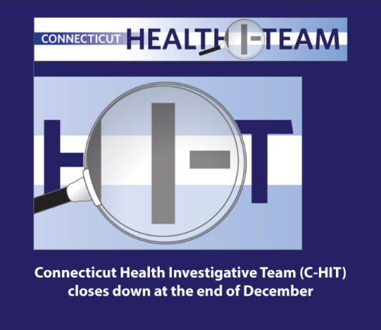 Connecticut Health Investigative Team (C-HIT) closes down at the end of December
