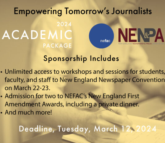 Empowering tomorrow’s journalists with the 2024 NENPA and NEFAC Academic Partnership