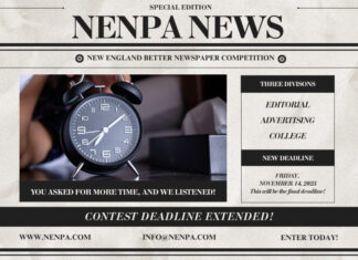 Better Newspaper Competition Deadline Extended To Nov 14