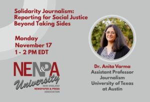 NENPA U - Solidarity Journalism: Reporting for Social Justice Beyond Taking Sides