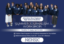 New England High School Journalism Collaborative now accepting applications for 2026 summer journalism program