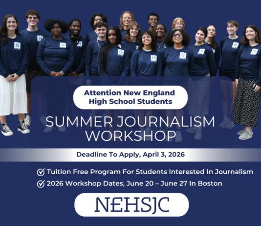 New England High School Journalism Collaborative now accepting applications for summer journalism program