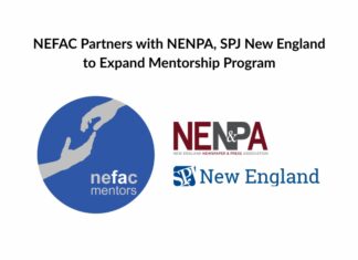 NENPA Partners with NEFAC and SPJ New England to Expand NEFAC Mentorship Program