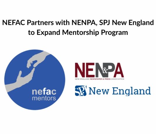 NENPA Partners with NEFAC and SPJ New England to Expand NEFAC Mentorship Program