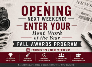 NENPA Fall Awards Program Opens Next Weekend
