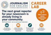 Journalism New England Seeks Newsrooms for September Career Lab Cohort