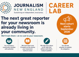 Journalism New England Seeks Newsrooms for September Career Lab Cohort