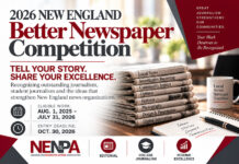 2026 New England Better Newspaper Competition Opens for Entries
