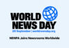 NENPA Joins Newsrooms Worldwide to Mark World News Day